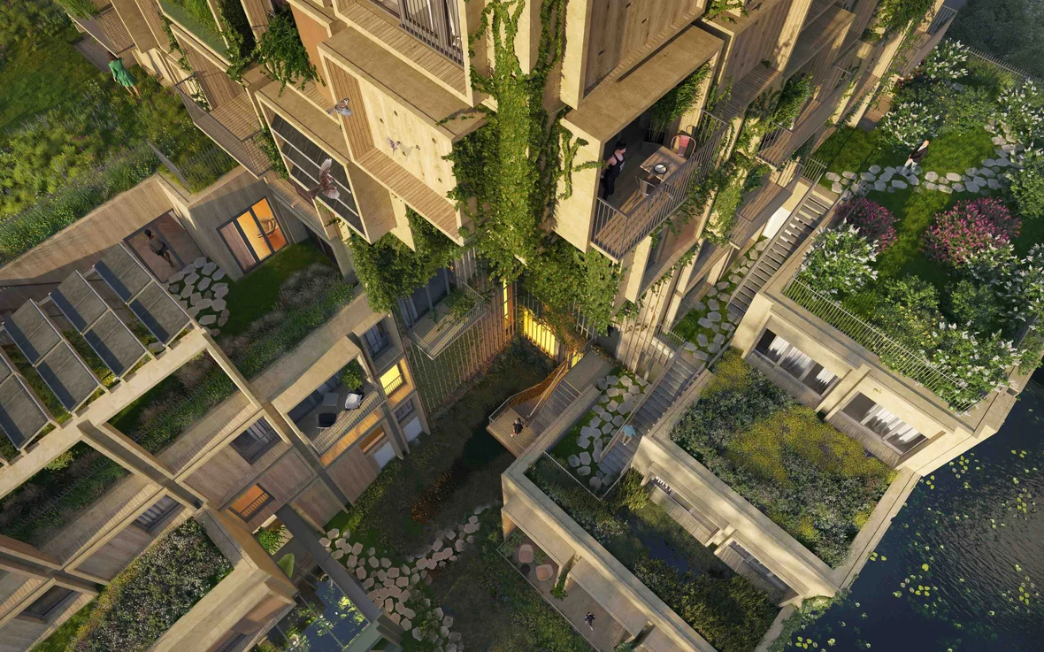 Stadsnatuur in opmars bij Zoë